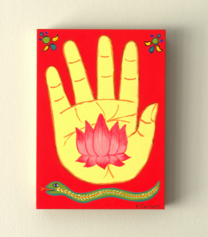 Lotus Hand Snake red 2015